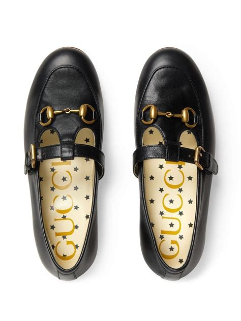 horsebit buckled loafer gucci